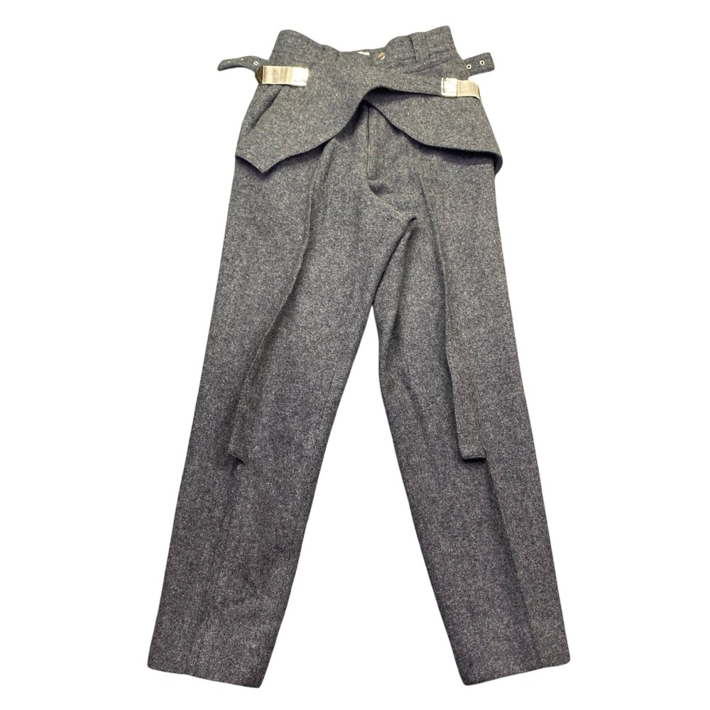 VTG 1980s Kansai Yamamoto International Wool High-Waist Avant-Garde Trousers 26